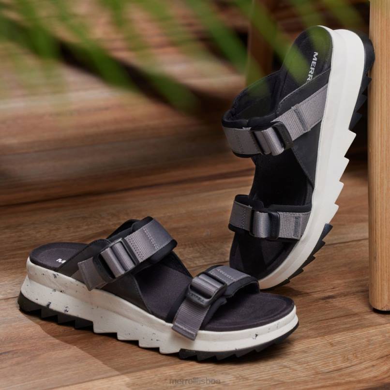 escorregador de almofada alpina (j004292) DD0T1079 preto Merrell