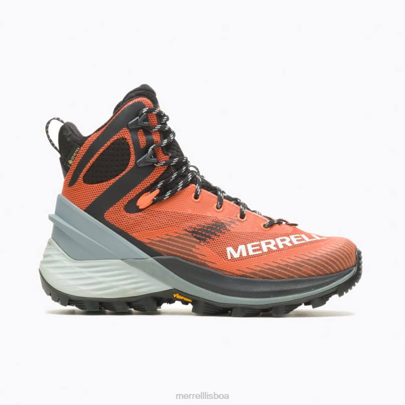caminhante desonesto mid gore-tex (j037332) DD0T834 laranja Merrell