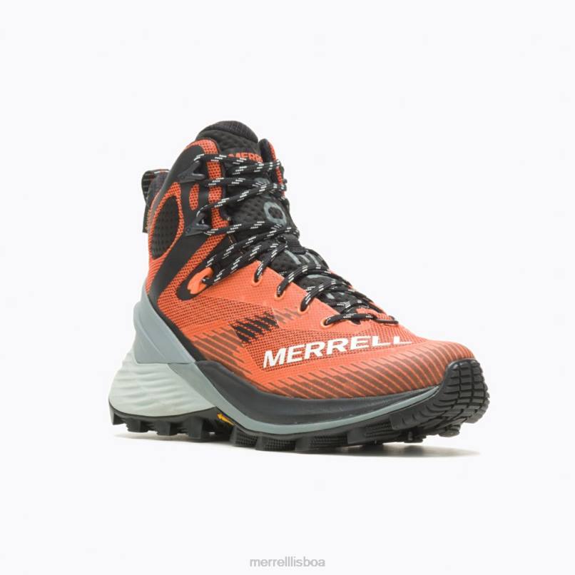 caminhante desonesto mid gore-tex (j037332) DD0T834 laranja Merrell