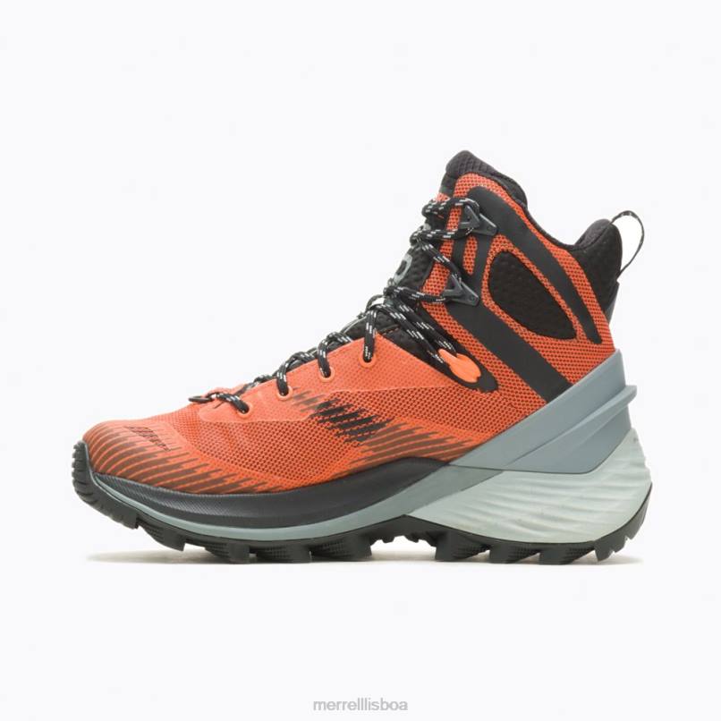 caminhante desonesto mid gore-tex (j037332) DD0T834 laranja Merrell