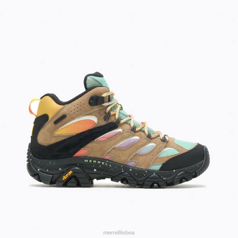 moab 3 mid impermeável x improvável caminhantes largura larga (j499994w) DD0T1303 multi Merrell