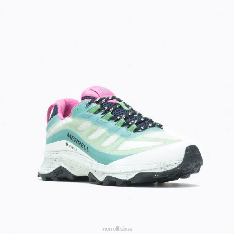 moab speed gore-tex x suada betty (j500238) DD0T1270 fumaça azul Merrell