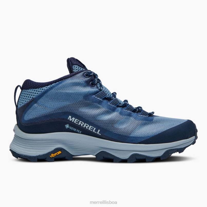 moab speed mid gore-tex (j135418) DD0T879 marinha Merrell