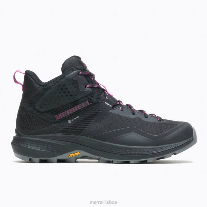 mqm 3 mid gore-tex (j135520) DD0T1165 preto/fúcsia Merrell