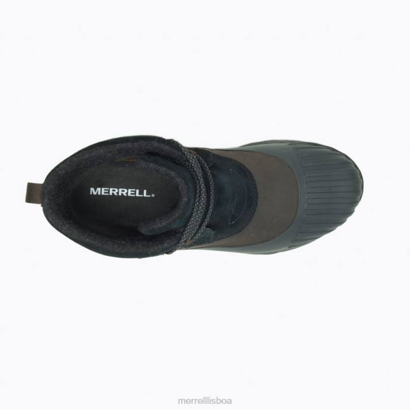 sirene 4 thermo demi à prova d'água de largura larga (j036750w) DD0T1072 preto Merrell