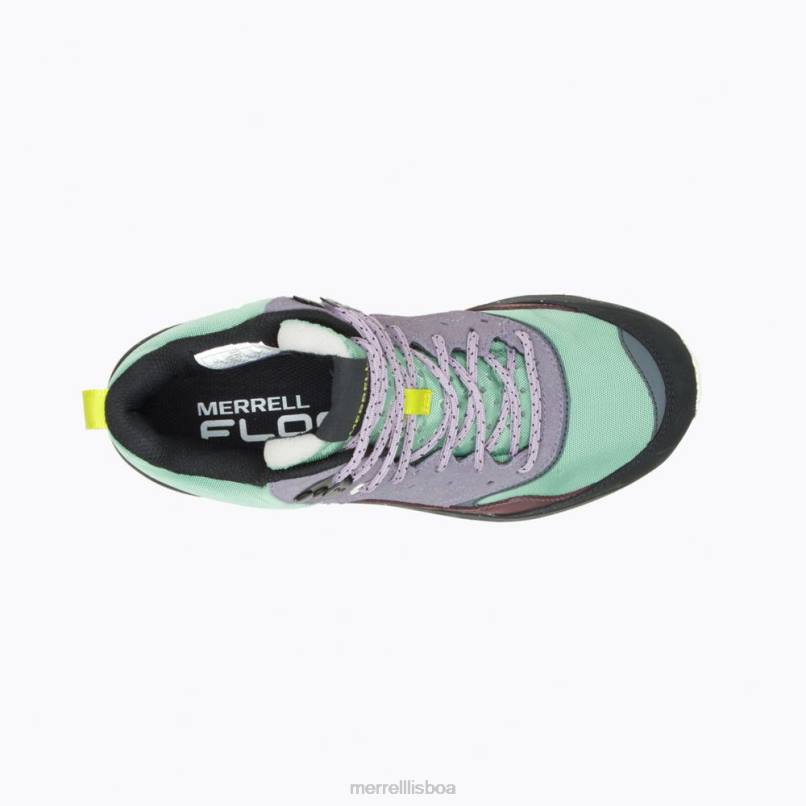 velocidade solo mid à prova d'água (j005098) DD0T828 jade Merrell