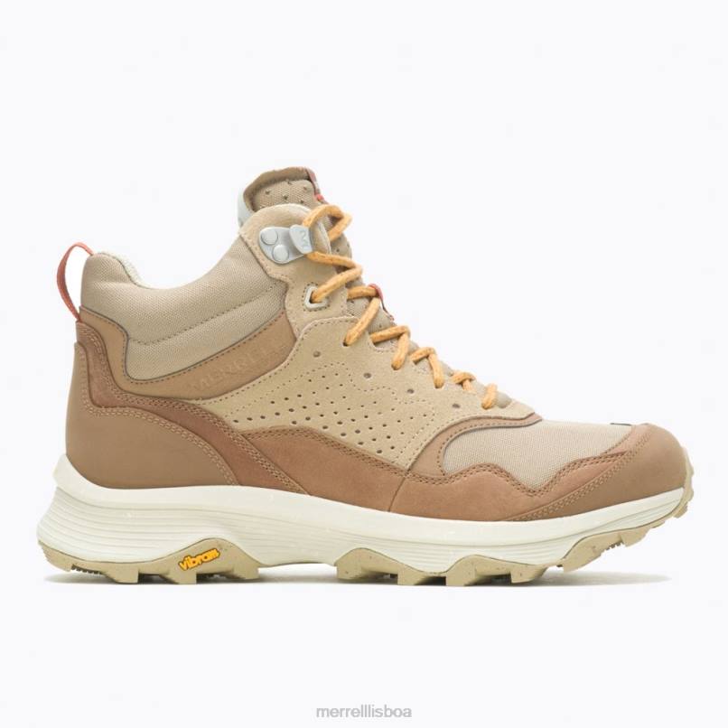 velocidade solo mid à prova d'água (j005386) DD0T829 tabaco/ouro Merrell