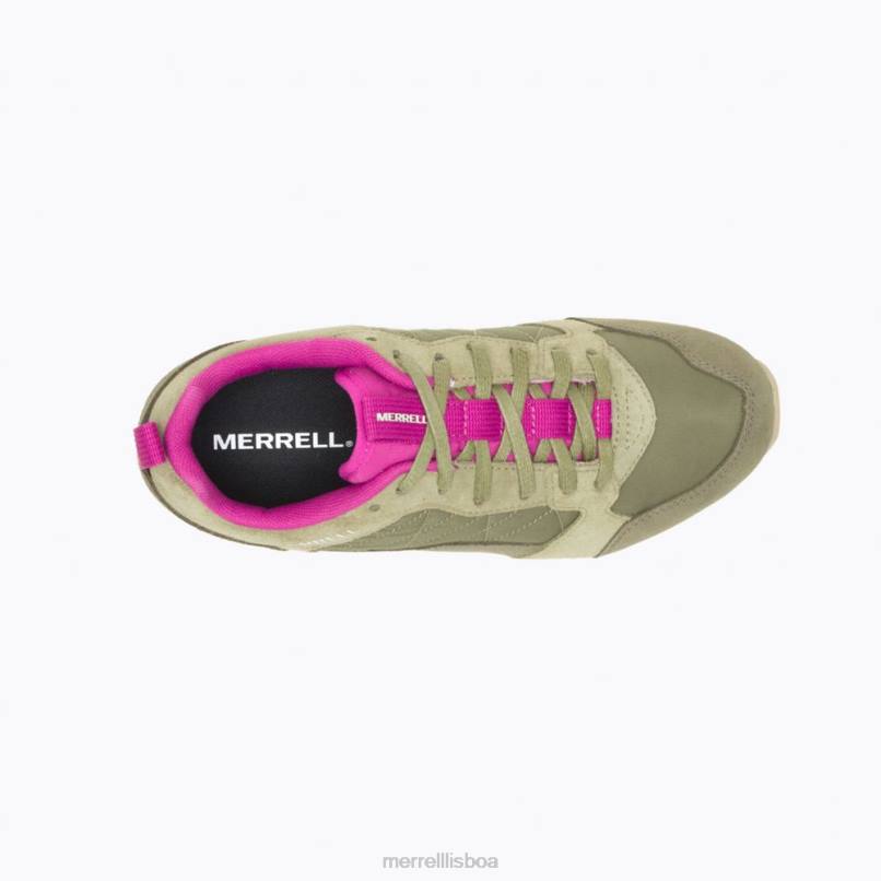 tênis alpino (j005180) DD0T852 oliva/fúcsia Merrell