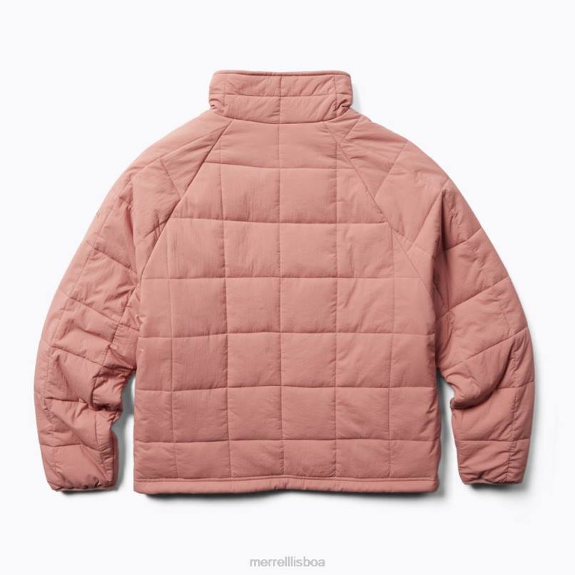 jaqueta isolada para terreno (jwf26547-627) DD0T1323 cinza rosa Merrell