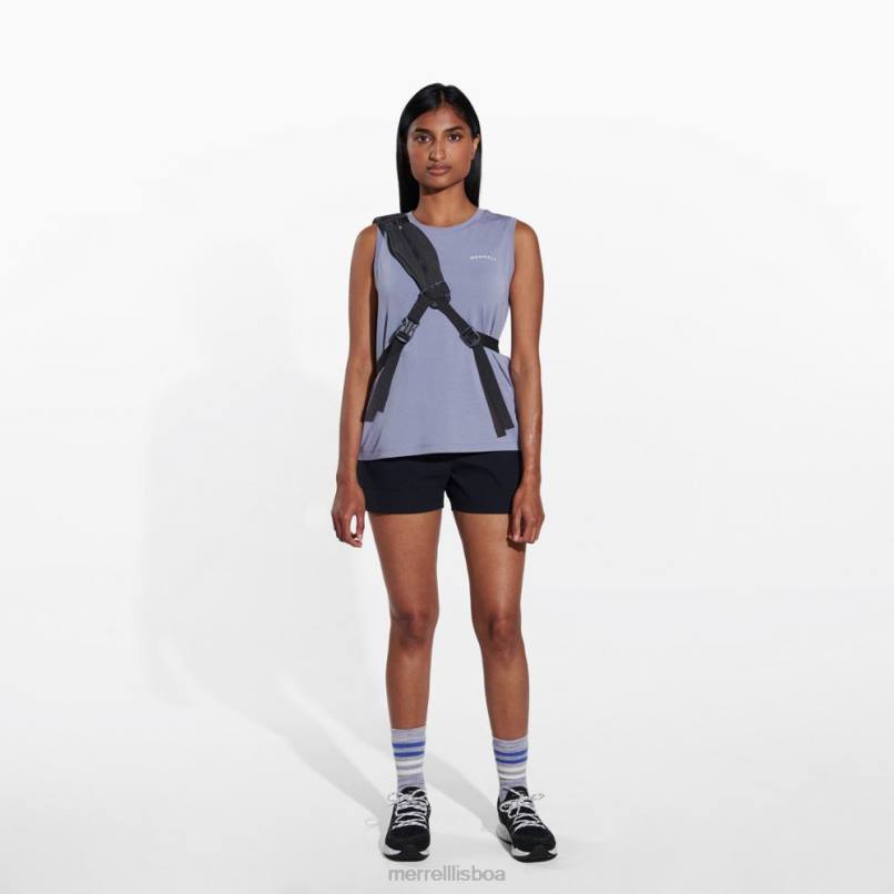 Hayes curto (jws26375-010) DD0T1314 preto Merrell