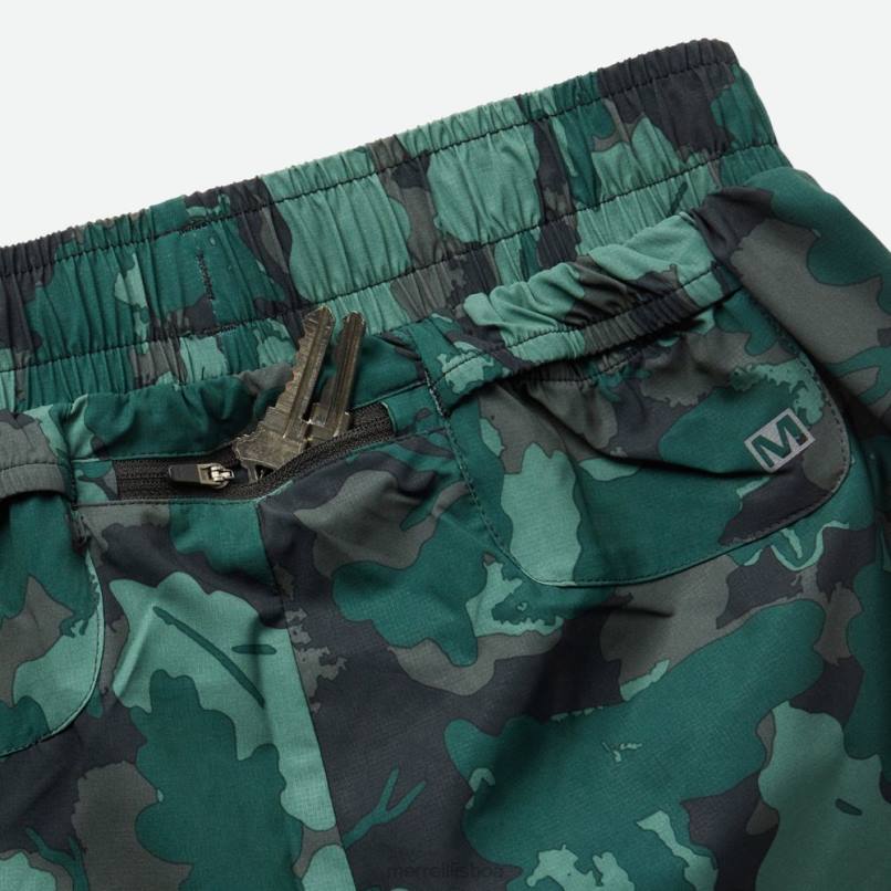 corrida curta em trilha (jwf26561-330) DD0T1119 impressão de folha de musgo marinho Merrell