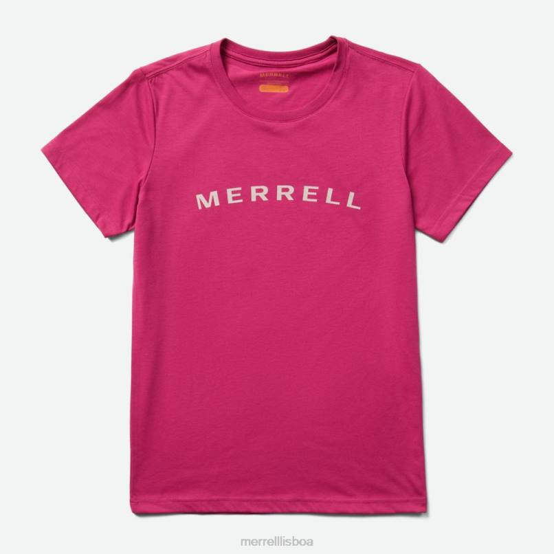 camiseta de manga curta com marca nominativa (jws26368-625) DD0T1300 flor de cacto Merrell