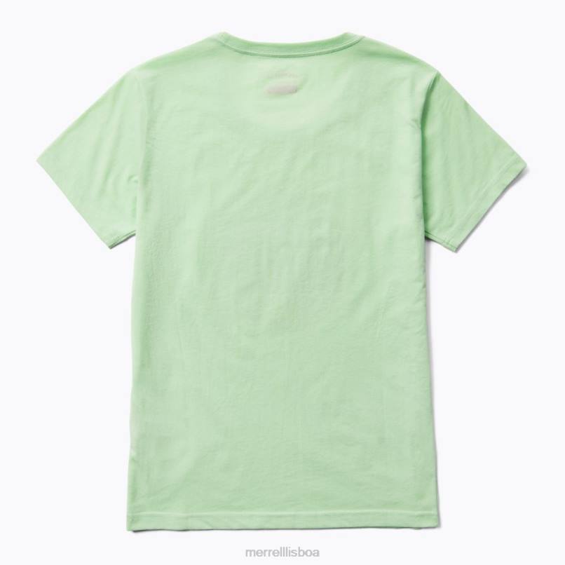 camiseta de manga curta (jws26683-330) DD0T1266 névoa verde Unlikely Hikers X Merrell