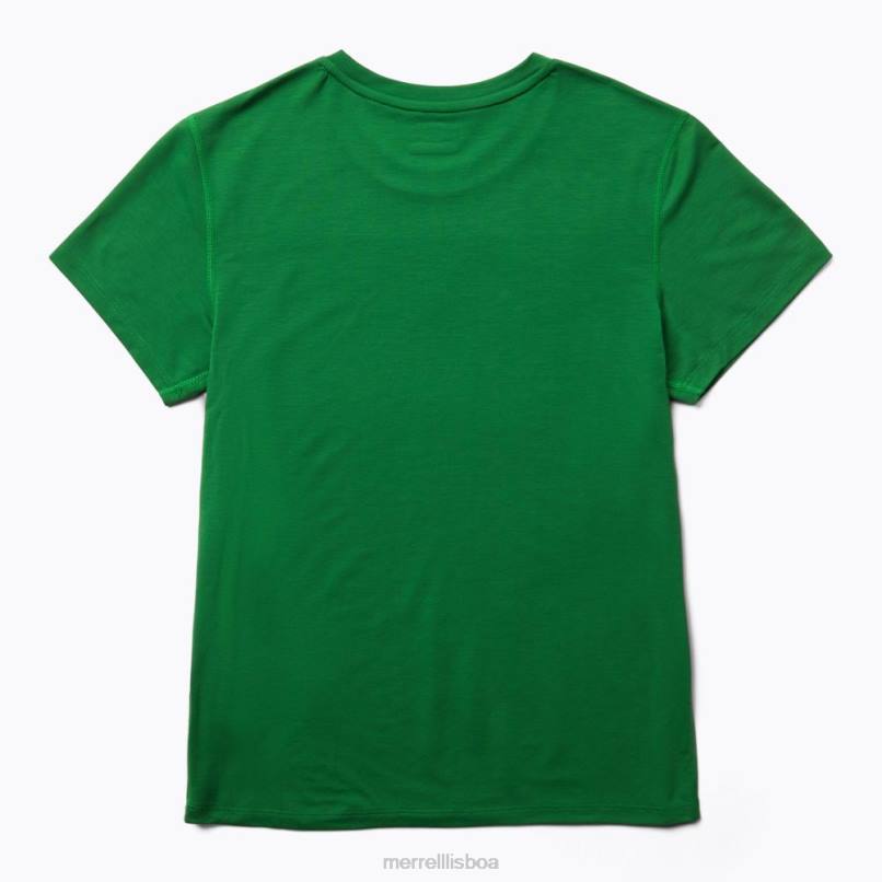 camiseta do dia a dia com tencel (jws26442-320) DD0T1001 verde abundante Merrell