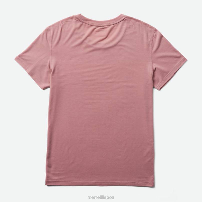 camiseta do dia a dia com tencel (jws26442-627) DD0T997 cinza rosa Merrell