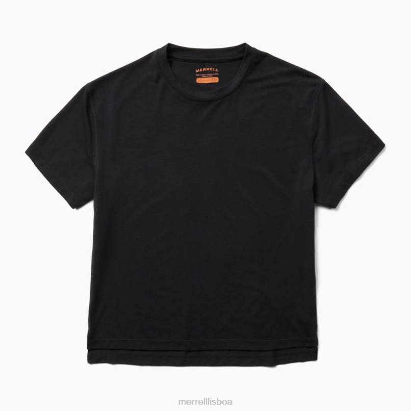 camiseta perfeita com tencel (jws26864-010) DD0T1009 preto Merrell