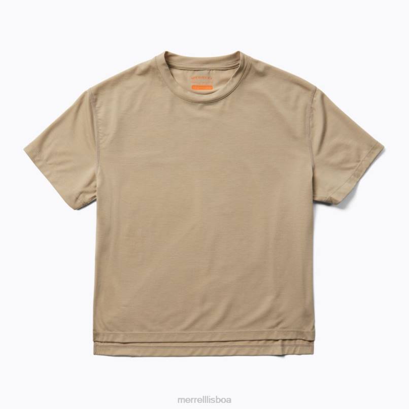 camiseta perfeita com tencel (jws26864-208) DD0T1008 alumínio Merrell