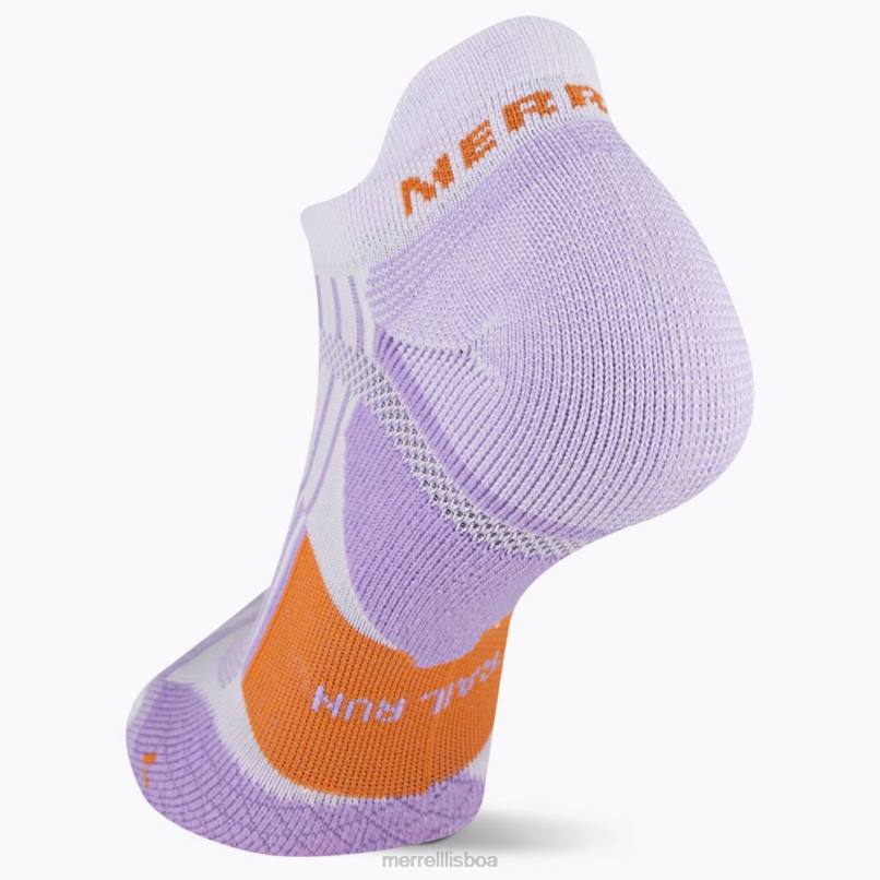 meia com guia para corredor de trilha almofadada (jss27023-500) DD0T420 roxo Merrell