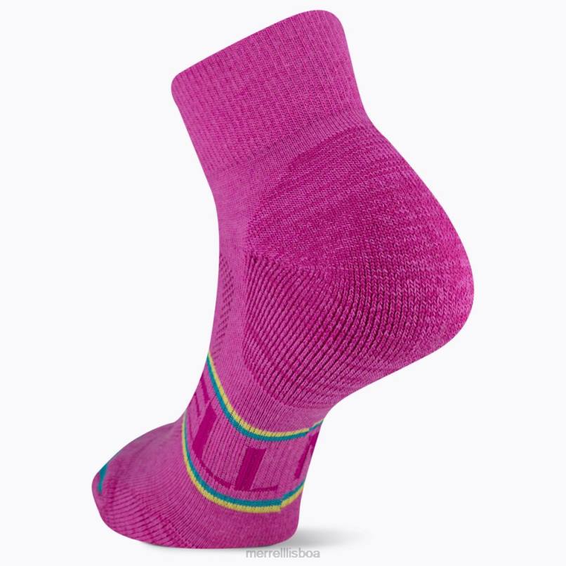 meia de caminhante zoneada (jss27012-652) DD0T299 multi rosa Merrell