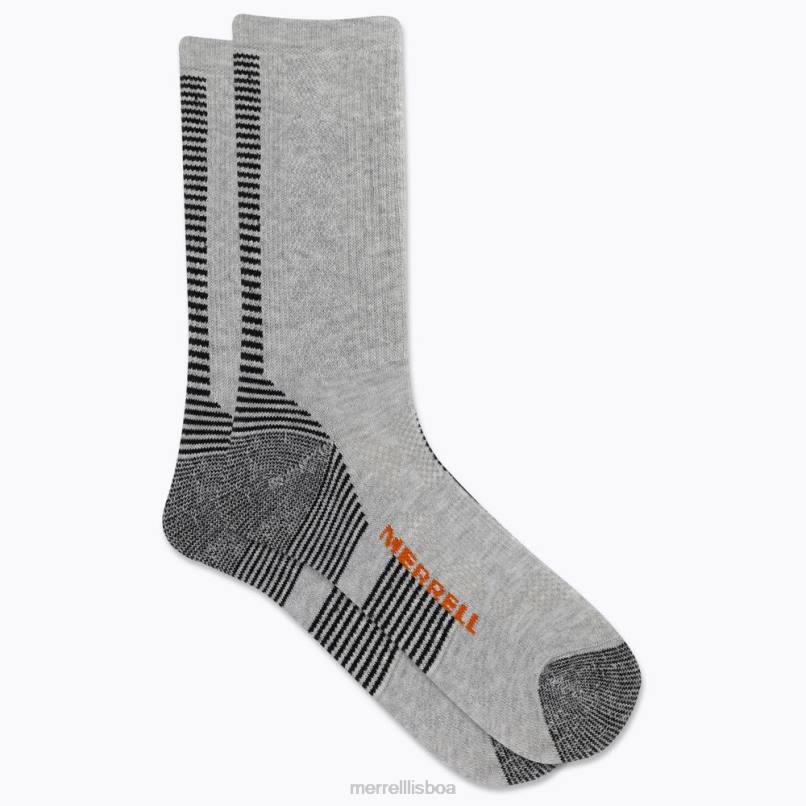 meia de tripulação de velocidade moab (jss27016-020) DD0T228 urze cinza Merrell