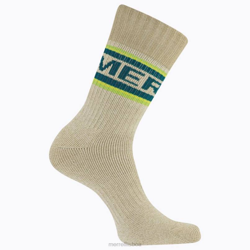 meia escovada (jsf26904-300) DD0T232 verde Merrell