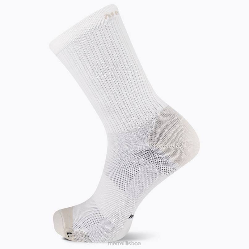 meia leve para corredor de trilha (jss27021-100) DD0T471 branco Merrell