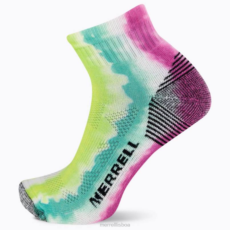 moab 360 impressão listras pintadas quarto meia (jss27004-652) DD0T276 multi rosa Merrell