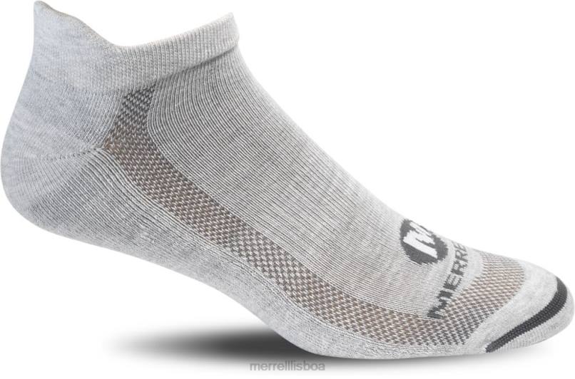pacote com 3 meias com aba de corte baixo recicladas (jsf24606-041) DD0T361 urze cinza ast Merrell